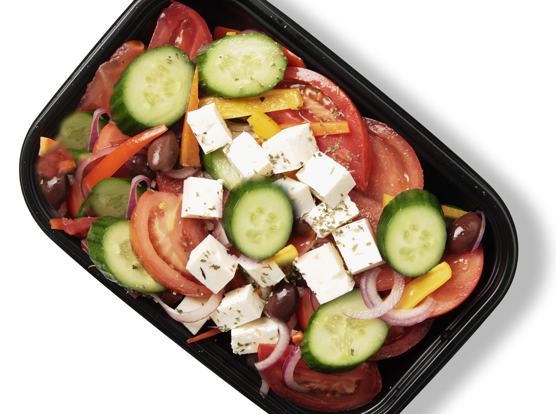 Greek salad from Hollywood Wraps & Grill